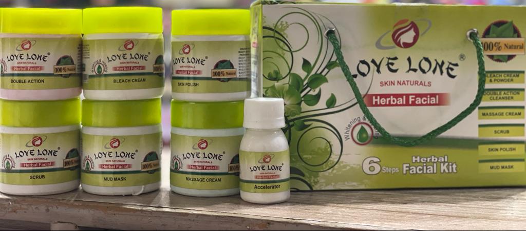 Love Lone Skin Naturals 6-Step Herbal Facial Kit