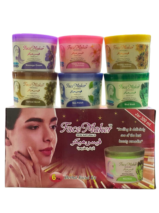 Face Maker 6pcs Herbal Facial Kit